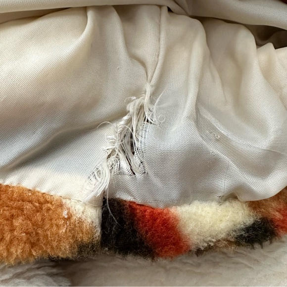 Vintage Vegan Faux Fur Midi Coat Women’s Size Medium - Picture 9 of 9